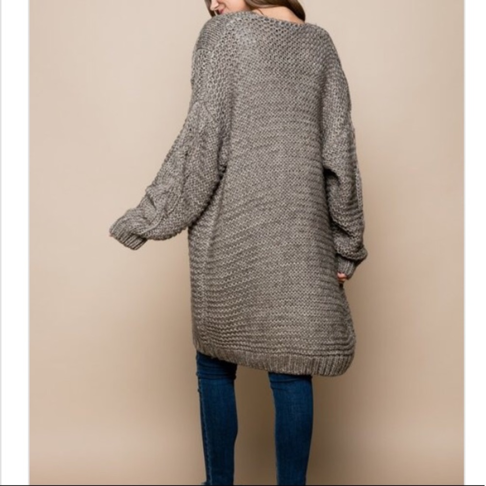 ✨LAST ✨ Gray Cardigan - Picture 8 of 8